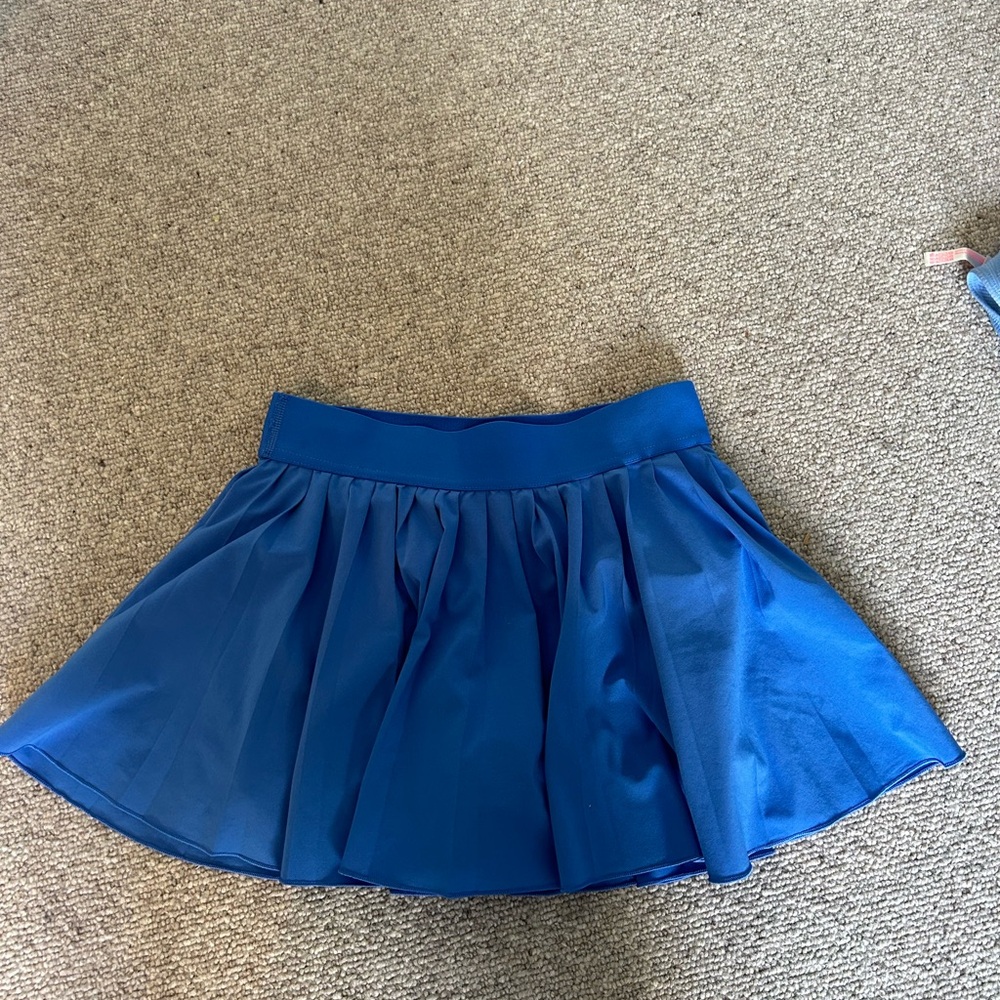 Royal blue barely worn aritzia skirt